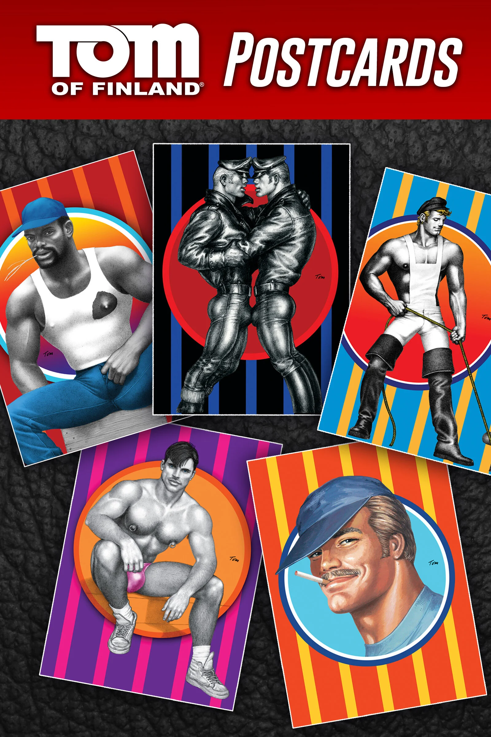 PostcardBook Tom of Finland　トム・オブ・フィンランド Amazon.com : Tom of Finland Postcard Print Set : Office Products